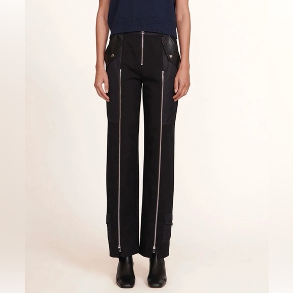 STAUD sesame zipper pants - perfect condition! - Picture 2 of 6